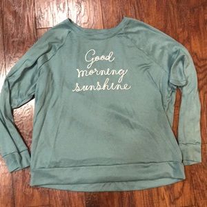 Good morning sunshine pullover